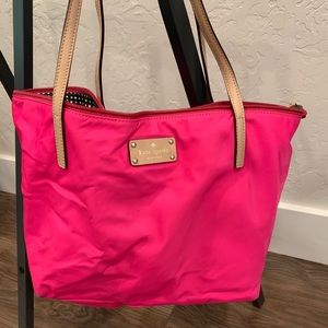 Pink Kate Spade tote